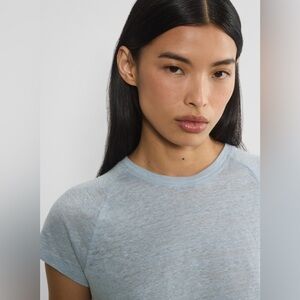 Aritzia little moon Loom Linen Reset T-Shirt
